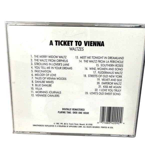 The Worlds Most Favorite Waltzes By Stockbridge Strings Orchestra CD - Picture 2 of 6